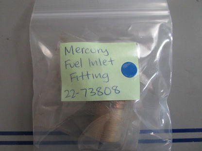 *NEW OEM* 0810 Mercury Quicksilver Fuel Inlet Fitting 22-73808