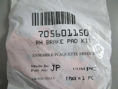 NEW OEM 705601150 Can-Am Brake Pad 0820