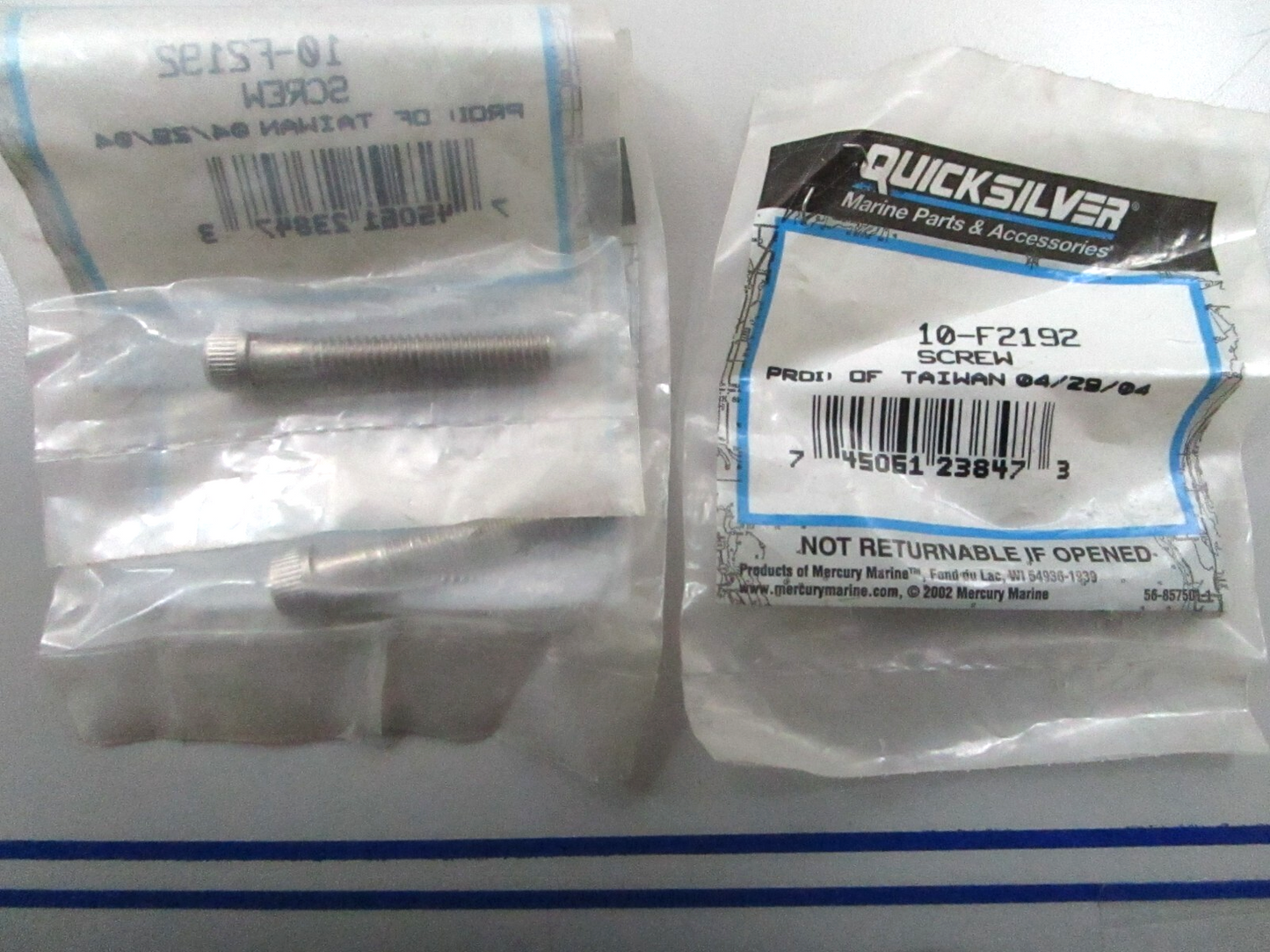 *NEW OEM* (LOT OF 3) 0810 Mercury Quicksilver Screw 10-F2192
