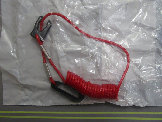 *NEW OEM* 0810 OMC Johnson Evinrude Lanyard & Clip 398602 0398602