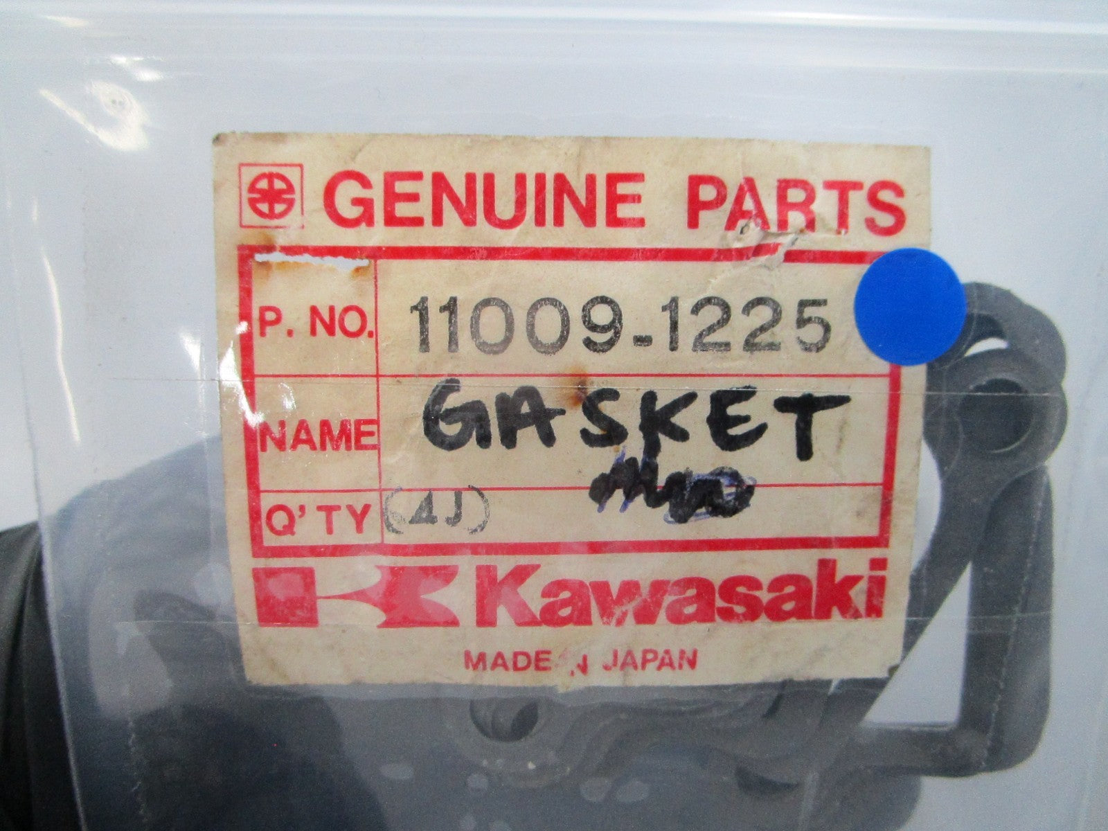 NEW OEM (LOT OF 11) Kawasaki  Gasket 11009-1225 0810