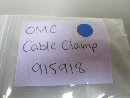 *NEW OEM* (LOT OF 3) 0720 OMC Johnson Evinrude Cable Clamp 915918 0915918