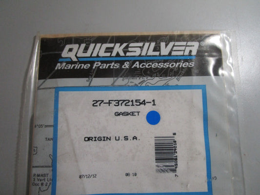 *NEW OEM* 0810 Mercury Quicksilver Gasket 27-F372154-1