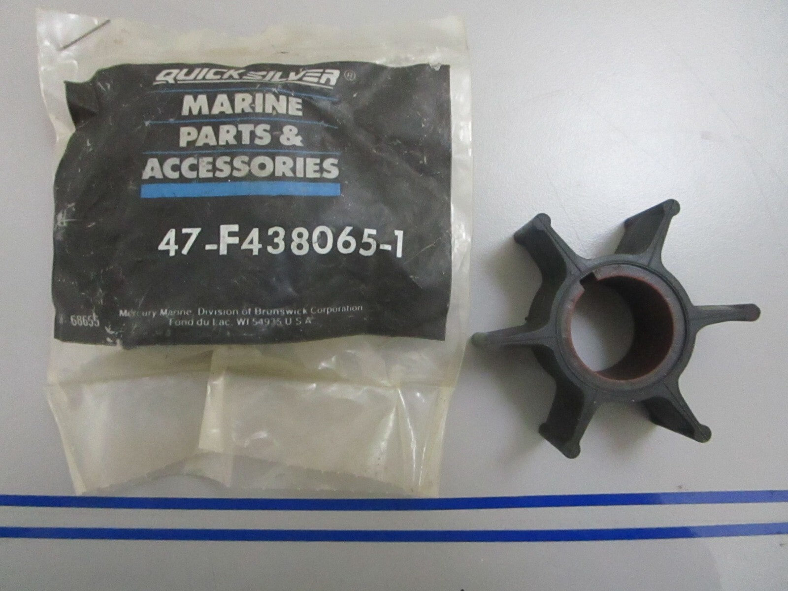 *NEW OEM* 0770 Mercury Quicksilver Force Impeller 47-F438065 F438065-1