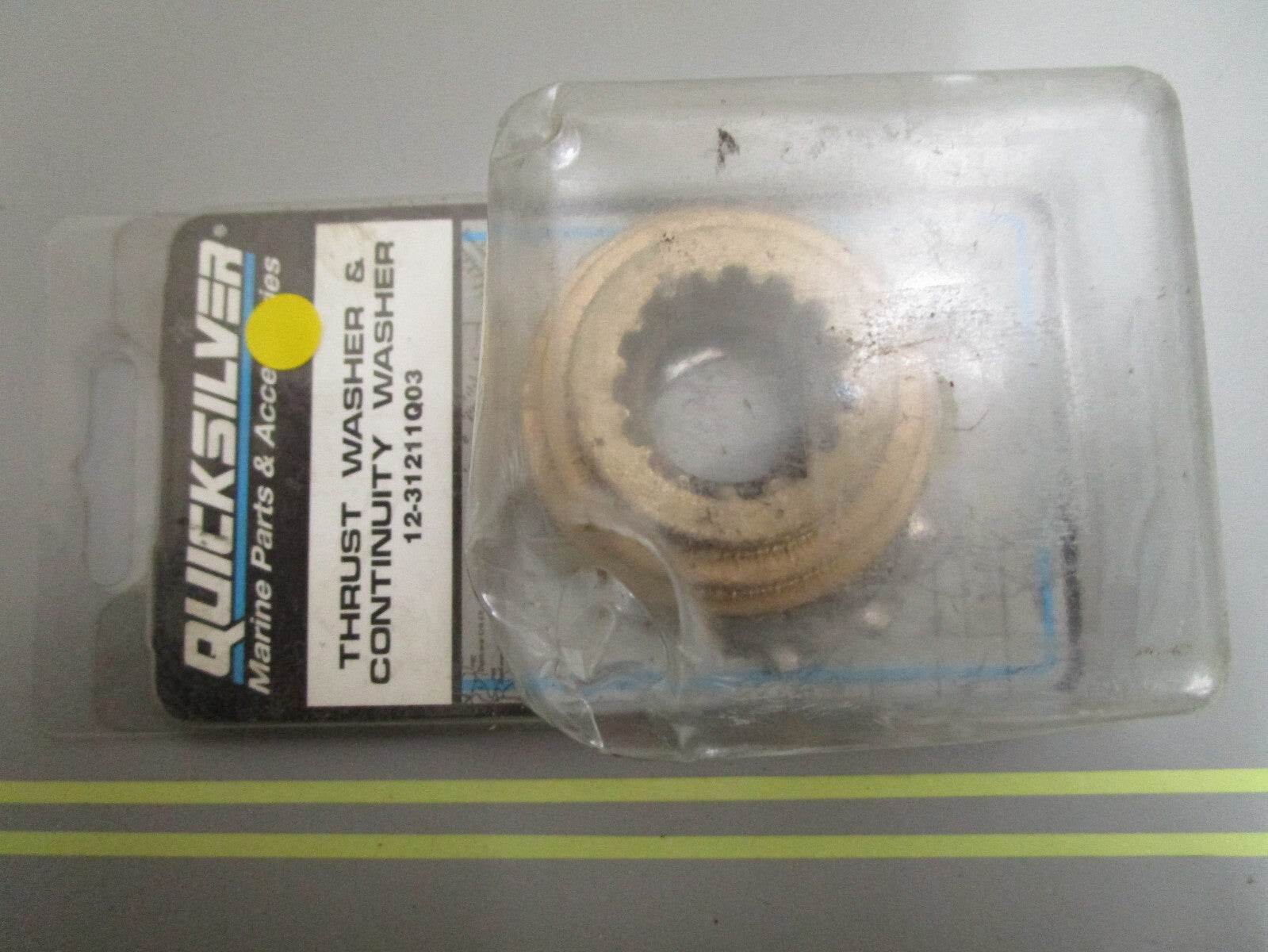 *NEW OEM* 0810 Mercury Quicksilver Thrust Washer & Continuity Washer 12-31211Q03