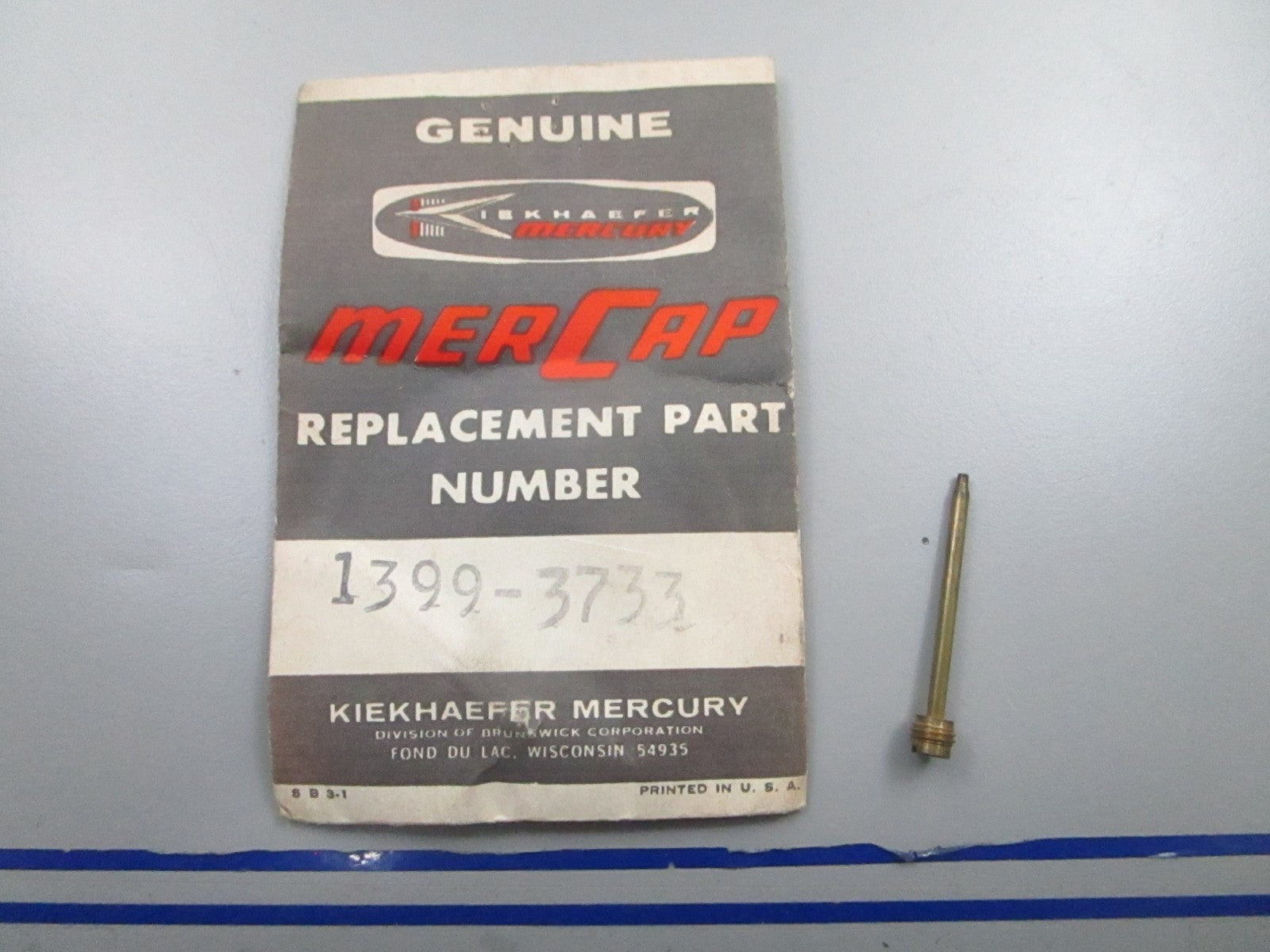 *NEW OEM* 0810 Mercury Quicksilver Idle Tube 1399-3733