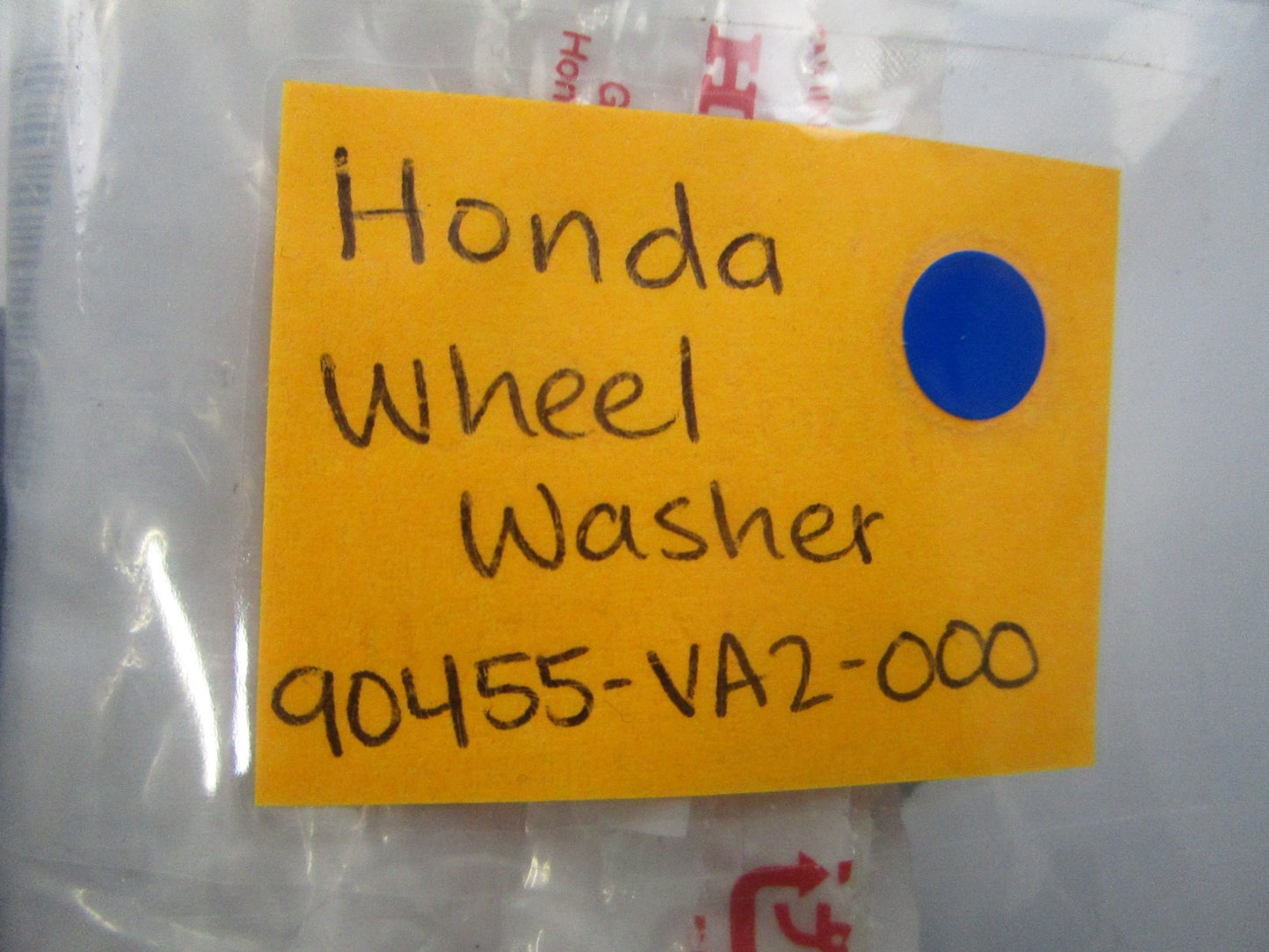 NEW OEM 90455-VA2-000 Honda Wheel Washer 0810