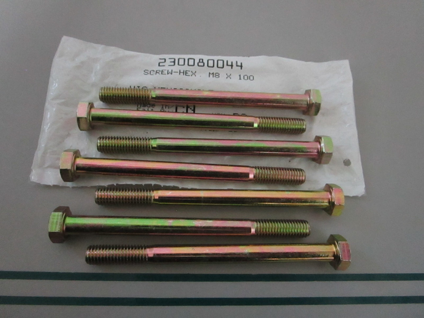 NEW OEM (LOT OF 7) 230080044 Can-Am Hex Screw 0810