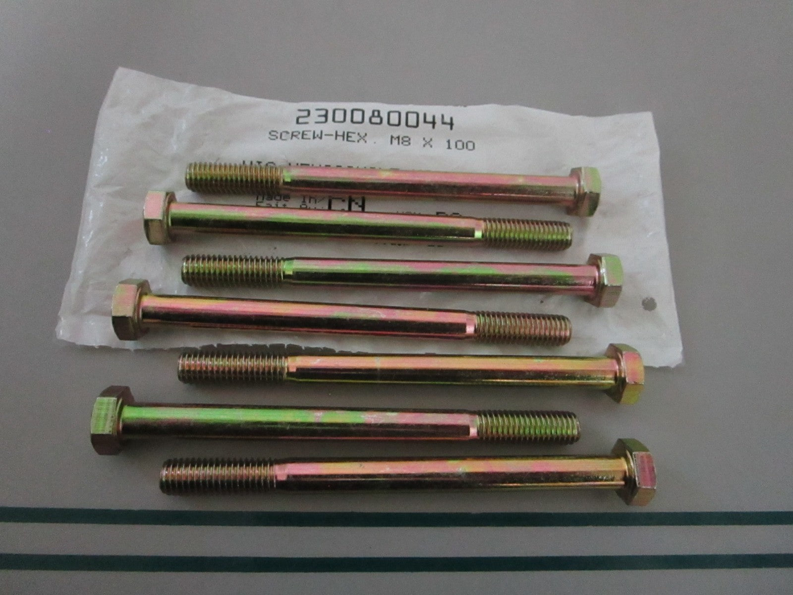 NEW OEM (LOT OF 7) 230080044 Can-Am Hex Screw 0810