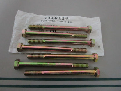 NEW OEM (LOT OF 7) 230080044 Can-Am Hex Screw 0810