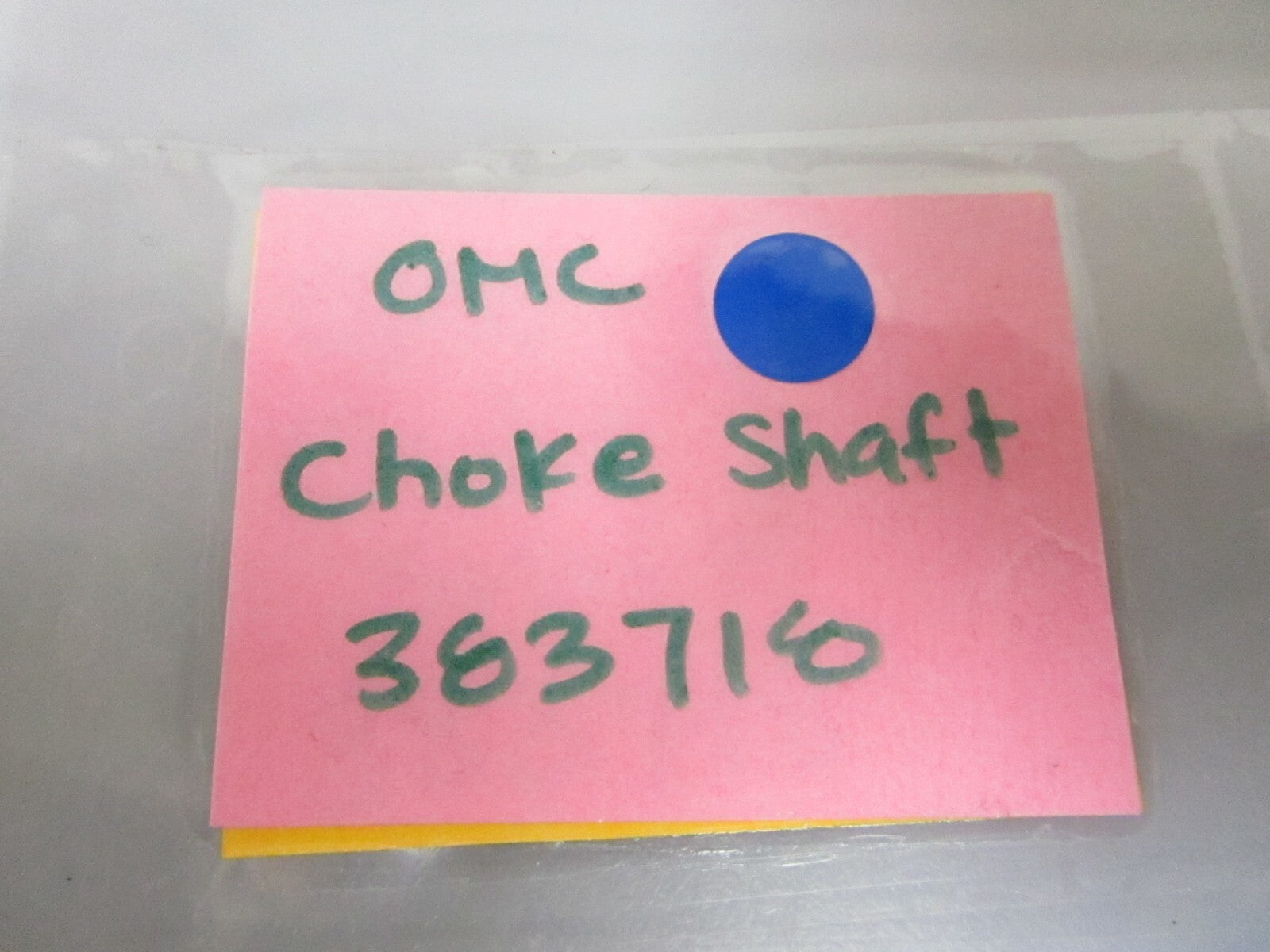 *NEW OEM* 0810 OMC Johnson Evinrude Choke Shaft 383718 0383718