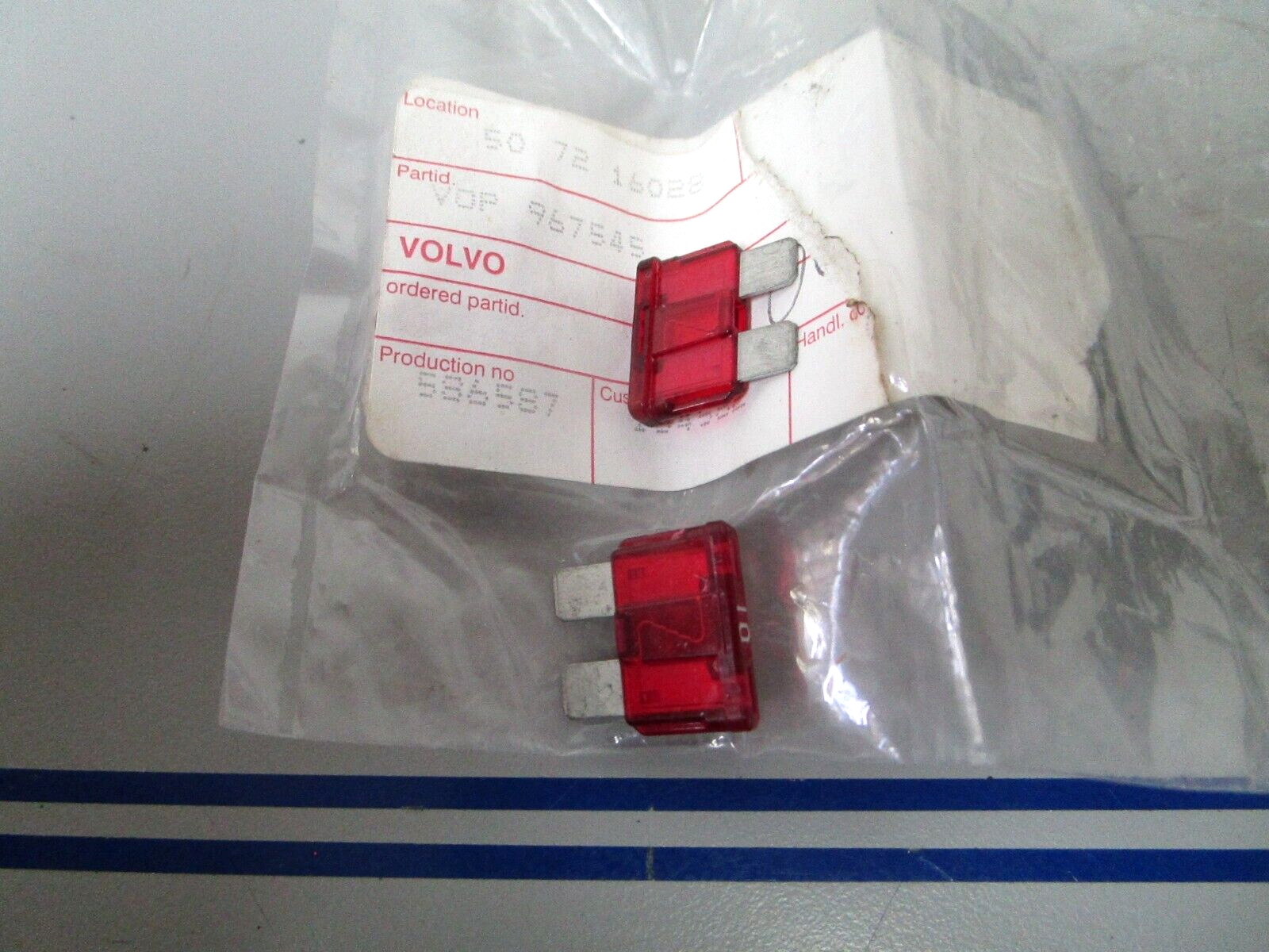 *NEW OEM* (LOT OF 2) 0810 OMC Johnson Evinrude 10A Fuse 967545 0967545