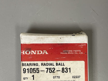 *NEW OEM* 0670 Honda Radial Ball Bearing 91055-752-831
