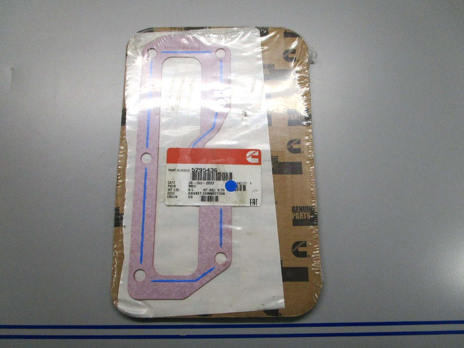 *NEW OEM* 0810 Cummins Connection Gasket 5295436