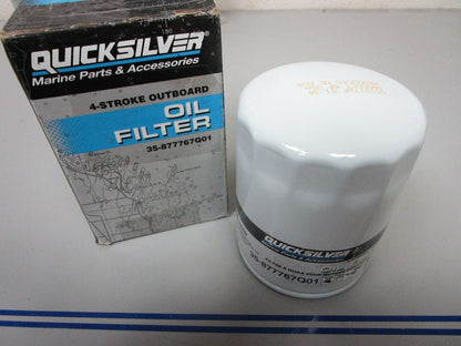 *NEW OEM* (LOT OF 2) 0720 Mercury Quicksilver Oil Filter 35-877767Q01