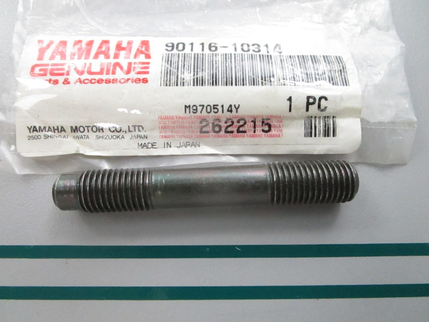 NEW OEM 90116-10314 Yamaha Stud Bolt 0810
