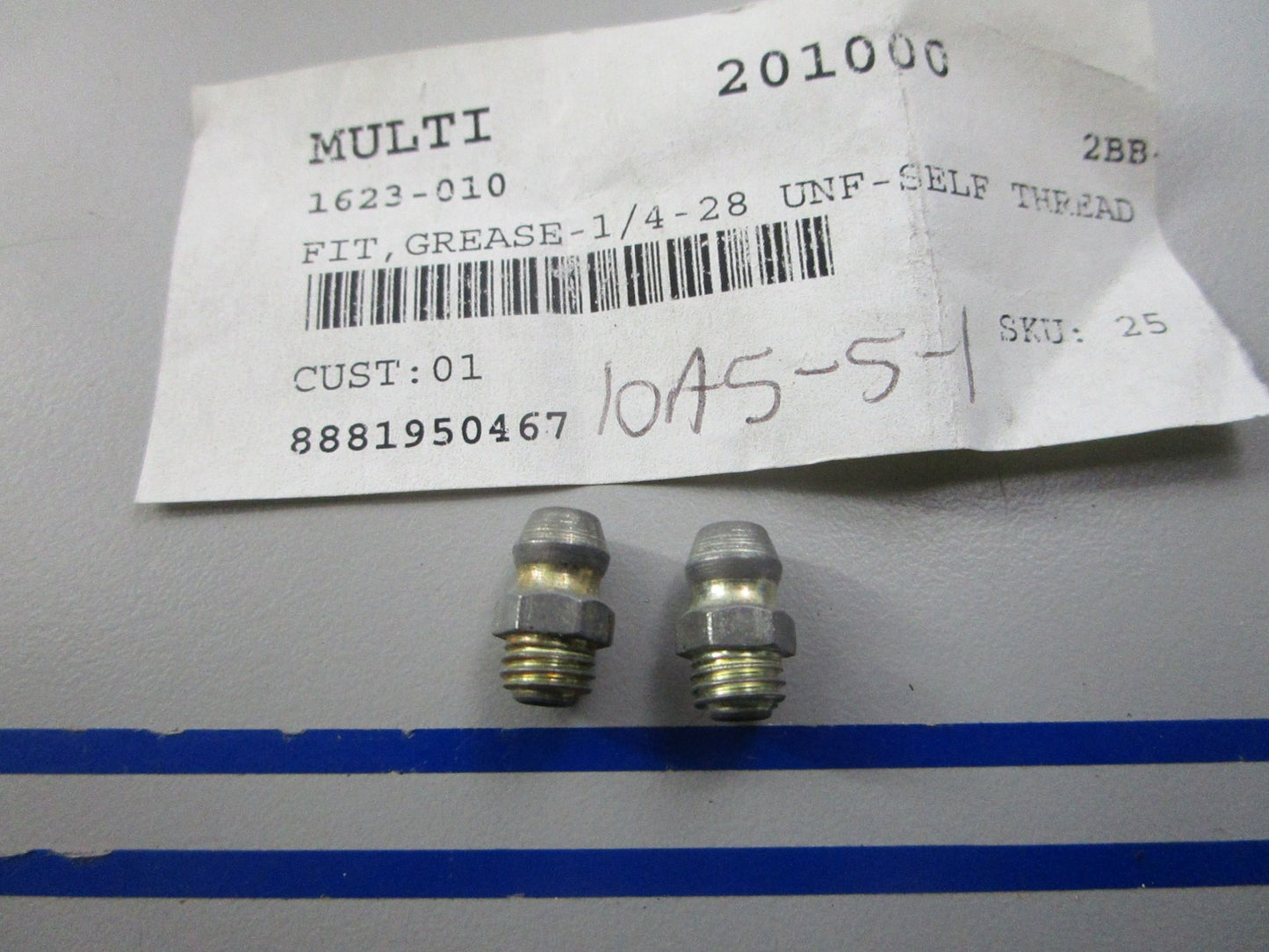 NEW OEM (LOT OF 2) 1623-010 Arctic Cat Grease Fitting 0810
