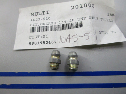 NEW OEM (LOT OF 2) 1623-010 Arctic Cat Grease Fitting 0810