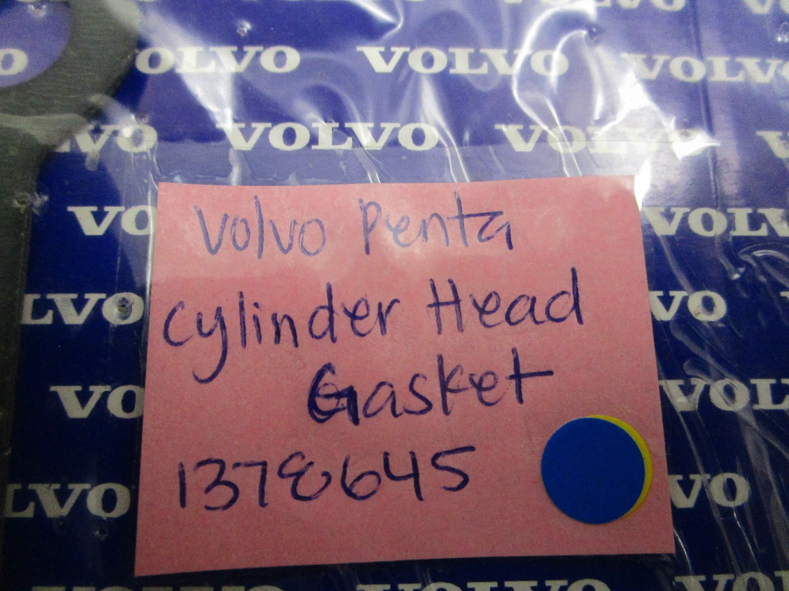*NEW OEM* 0810 Volvo Penta Cylinder Head Gasket 1378645