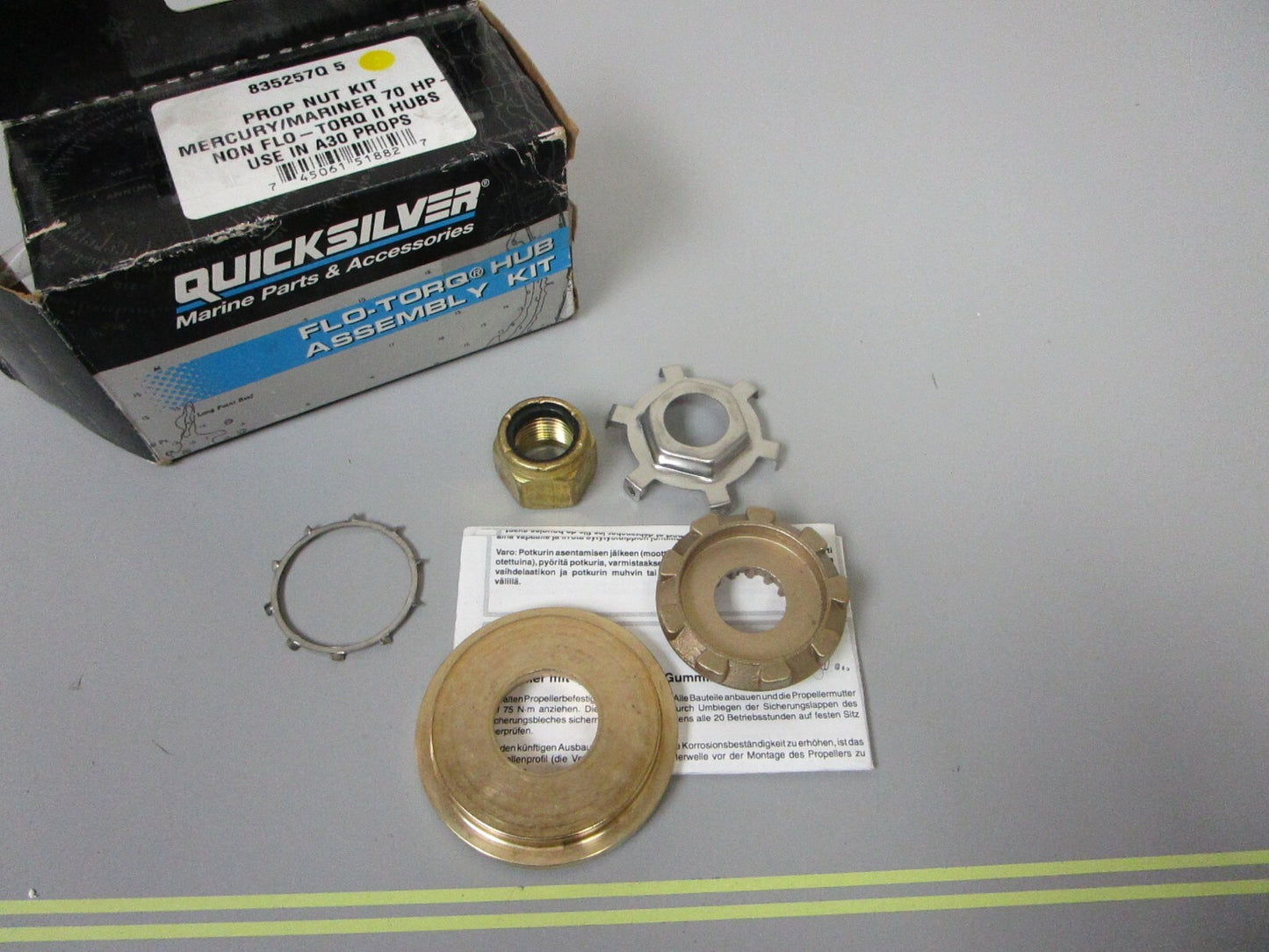 *NEW OEM* 0720 Mercury Quicksilver Flo Torq Hub Assembly Kit 835257Q5