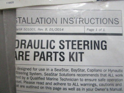 *NEW* 0820 SeaStar Service Kit HP6037