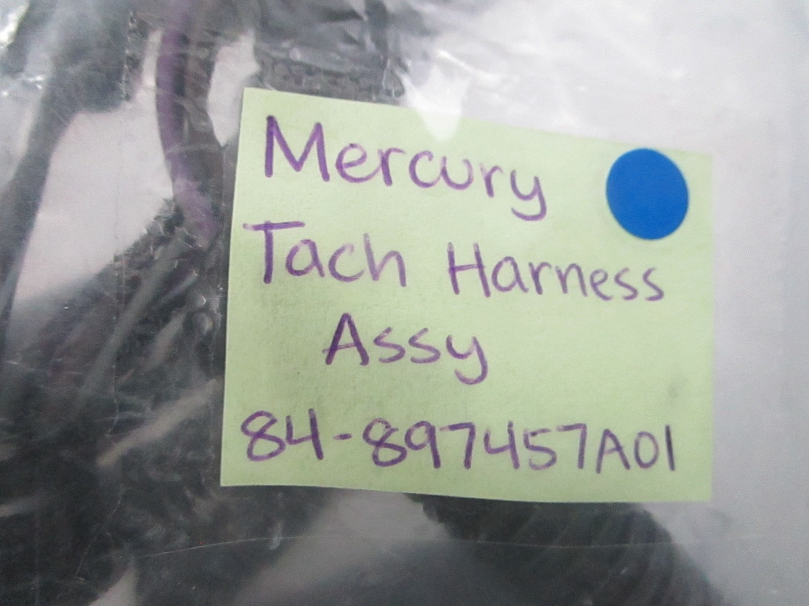 *NEW OEM* 0810 Mercury Quicksilver Tach Harness Assembly 84-897457A01
