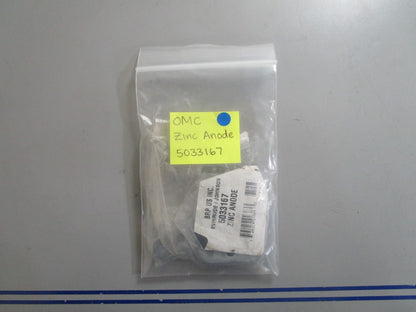 *NEW OEM* 0810 OMC Johnson Evinrude Zinc Anode 5033167