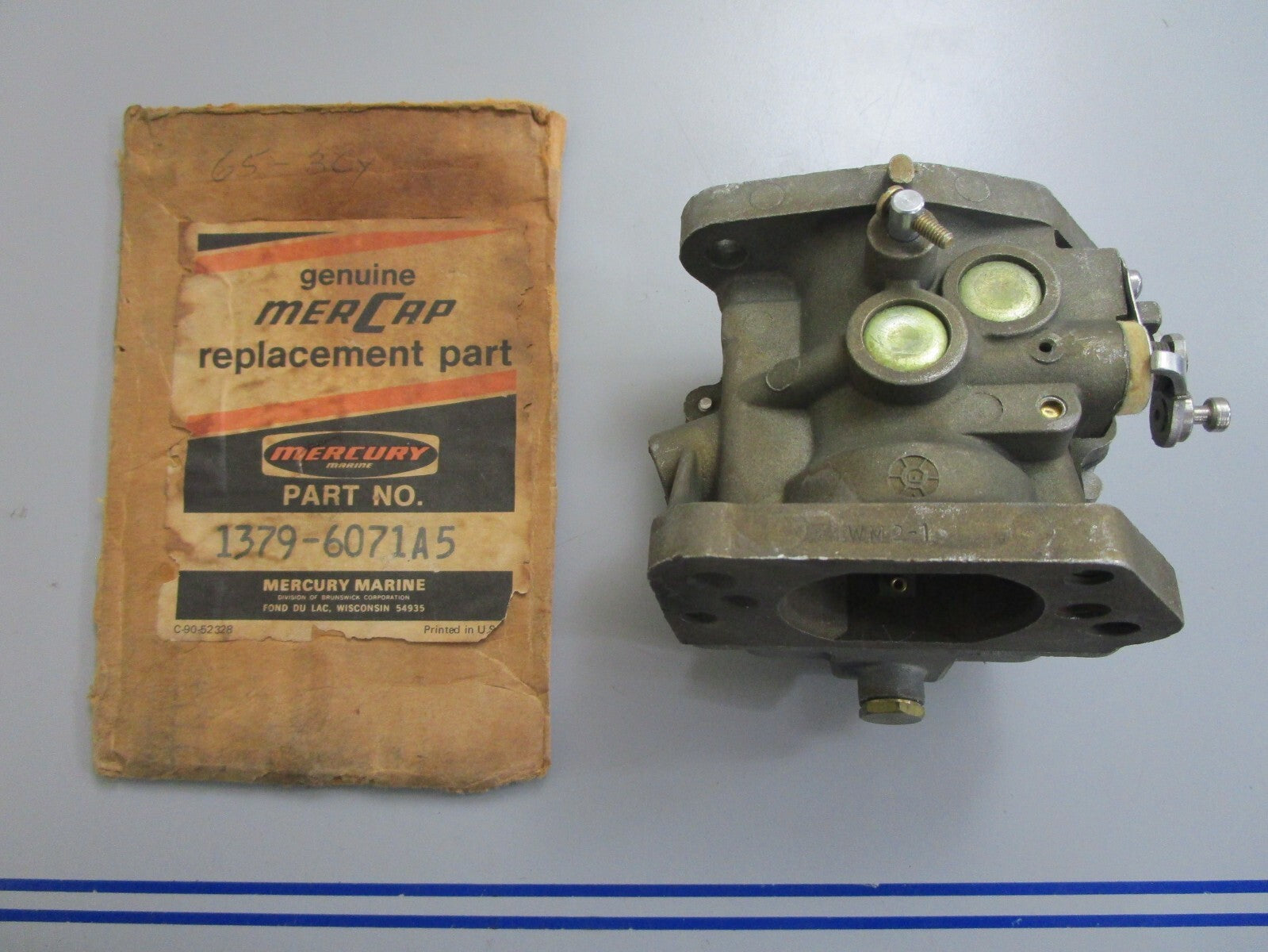 *NEW OEM* 0820 Mercury Quicksilver Carburetor 1379-6071A5