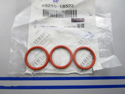 NEW OEM (LOT OF 3) 93210-18322 Honda O-Ring 0810