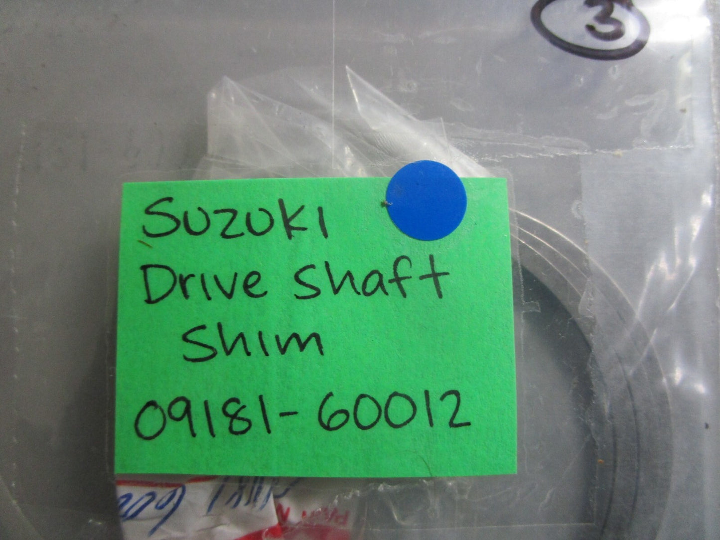 *NEW OEM* 0810 Suzuki Drive Shaft Shim 09181-60012