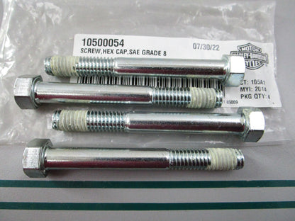 NEW OEM (LOT OF 4) 10500054 Harley Davidson Hex Cap Screw 0810