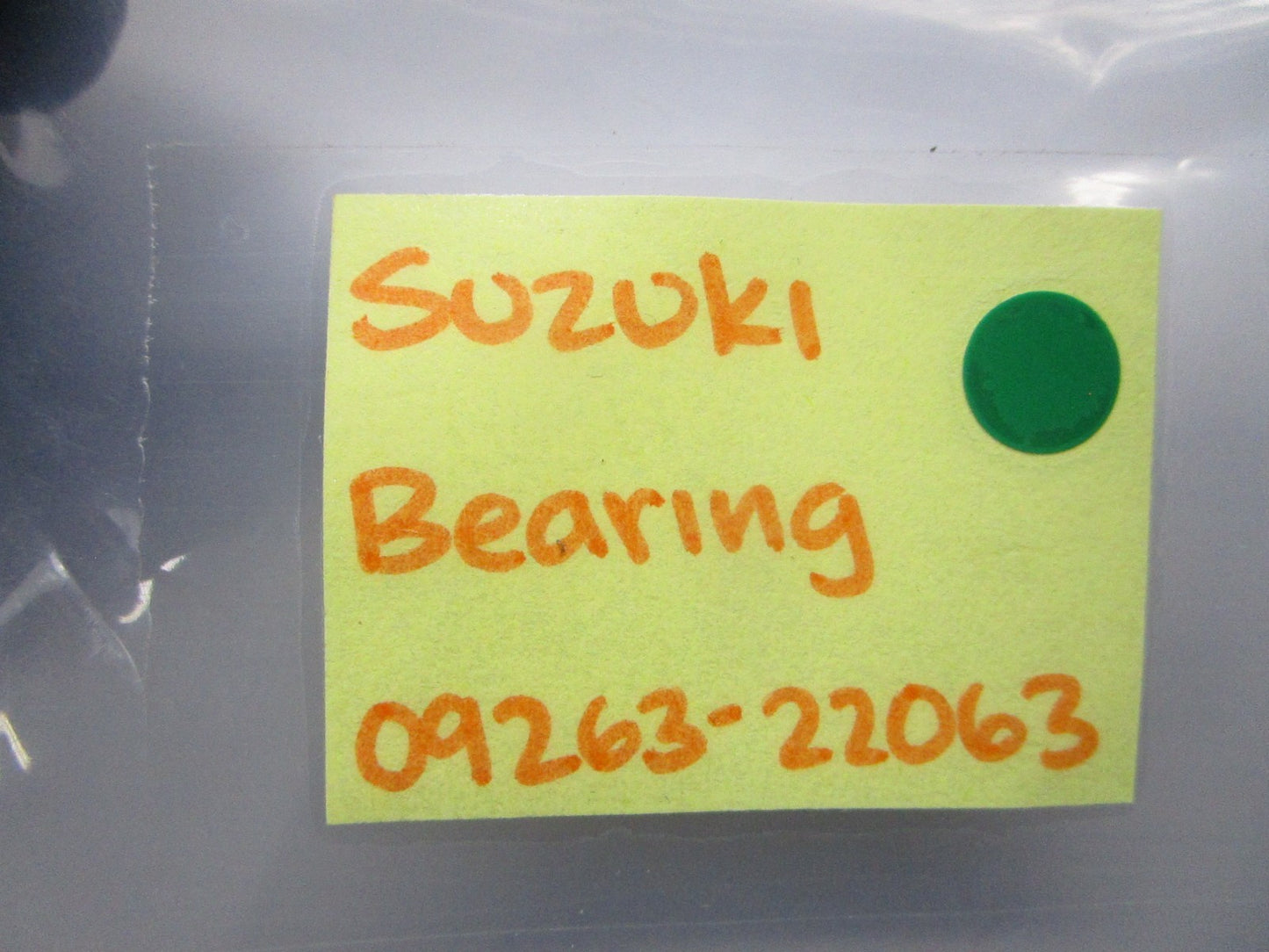 NEW OEM 09263-22063 Suzuki Bearing 0810