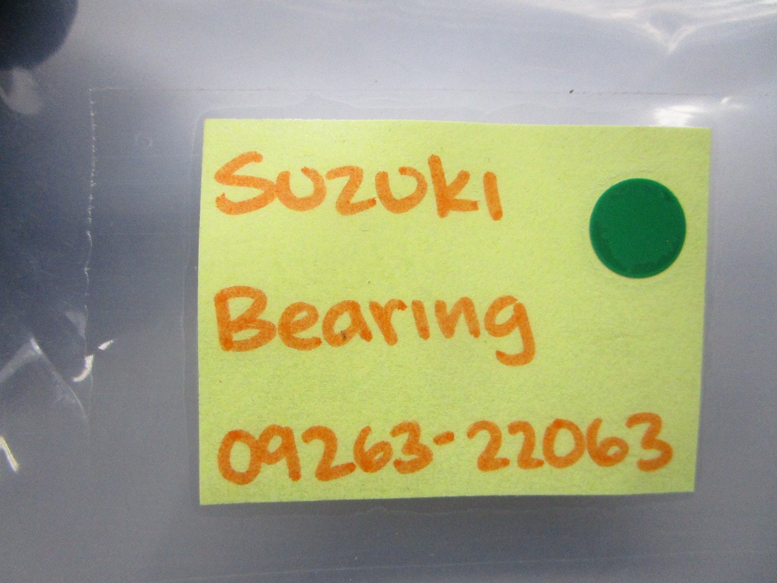 NEW OEM 09263-22063 Suzuki Bearing 0810