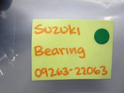 NEW OEM 09263-22063 Suzuki Bearing 0810