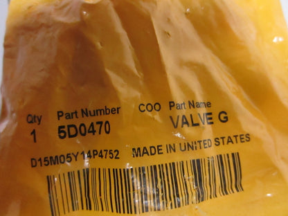 NEW OEM 5D-0470 Cat Caterpillar Valve Group 0720