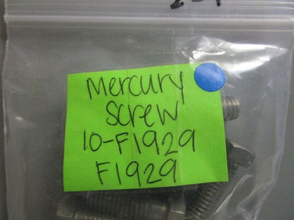 *NEW OEM* (LOT OF 4) 0770 Mercury Quicksilver Screw 10-F1929 F1929