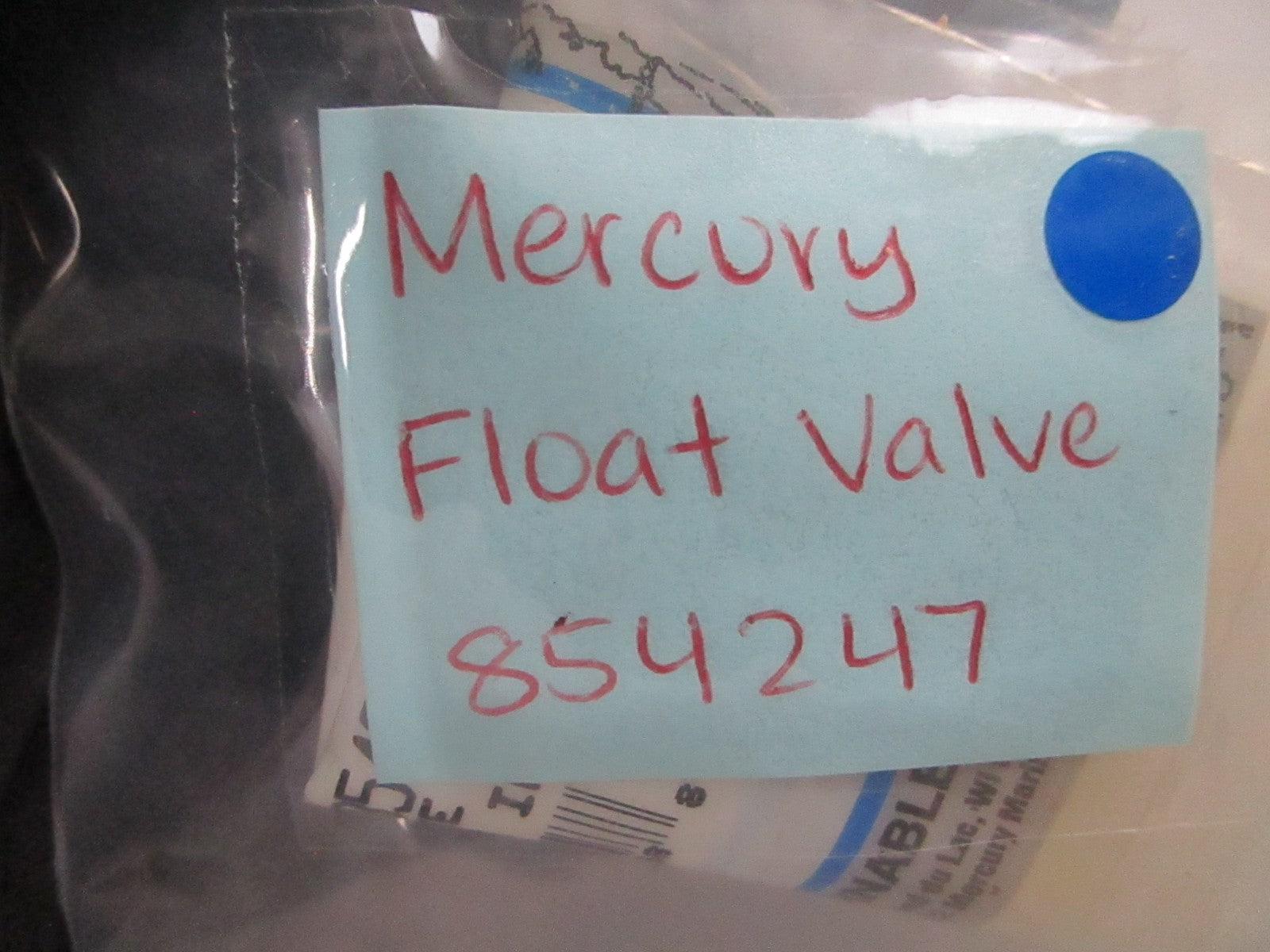 *NEW OEM* 0810 Mercury Quicksilver Float Valve 854247