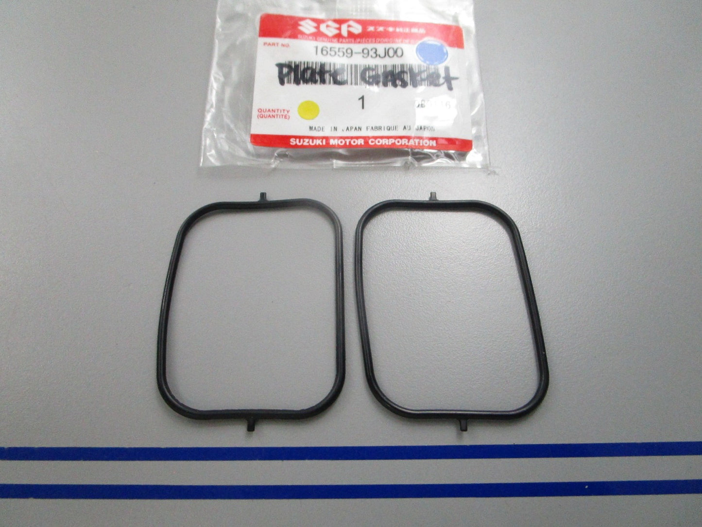 NEW OEM (LOT OF 2) 16559-93J00 Suzuki Plate Gasket 0810