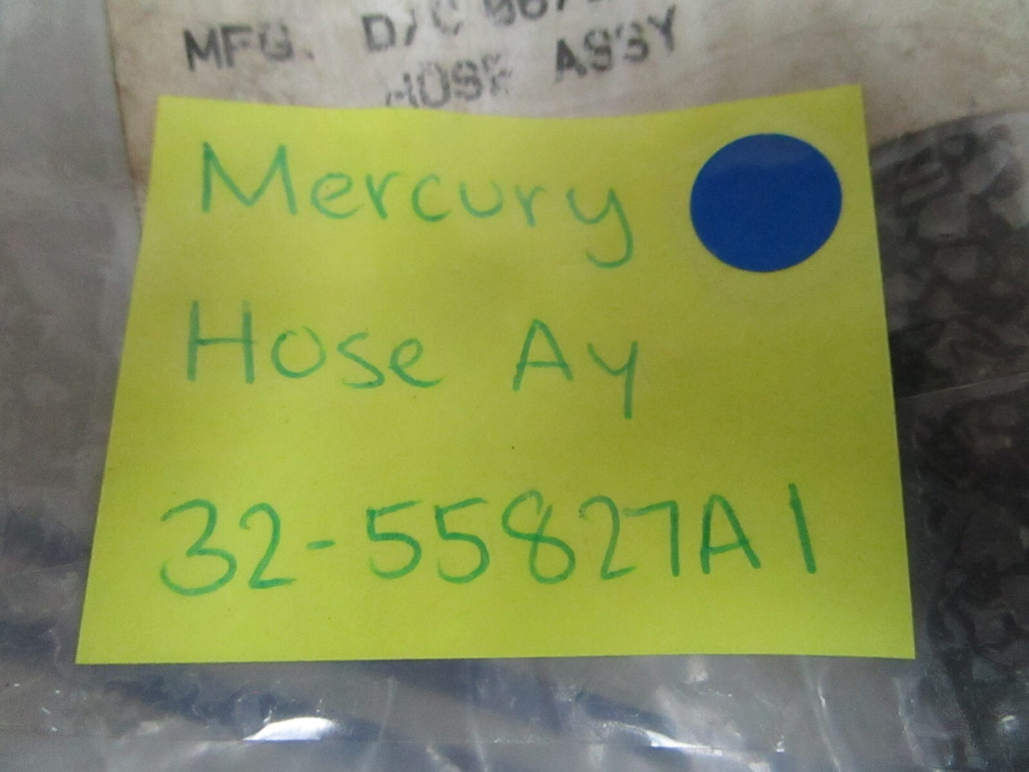 *NEW OEM* 0810 Mercury Quicksilver Hose Assembly 32-55827A1