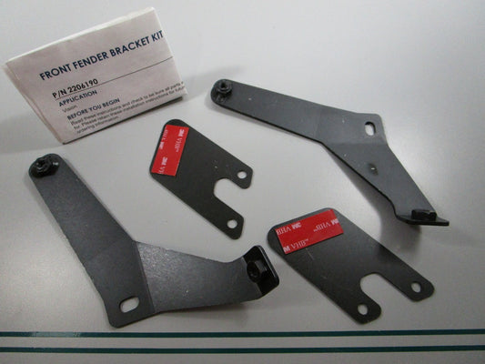 NEW OEM 2206190 Polaris Front Fender Bracket Kit 0810