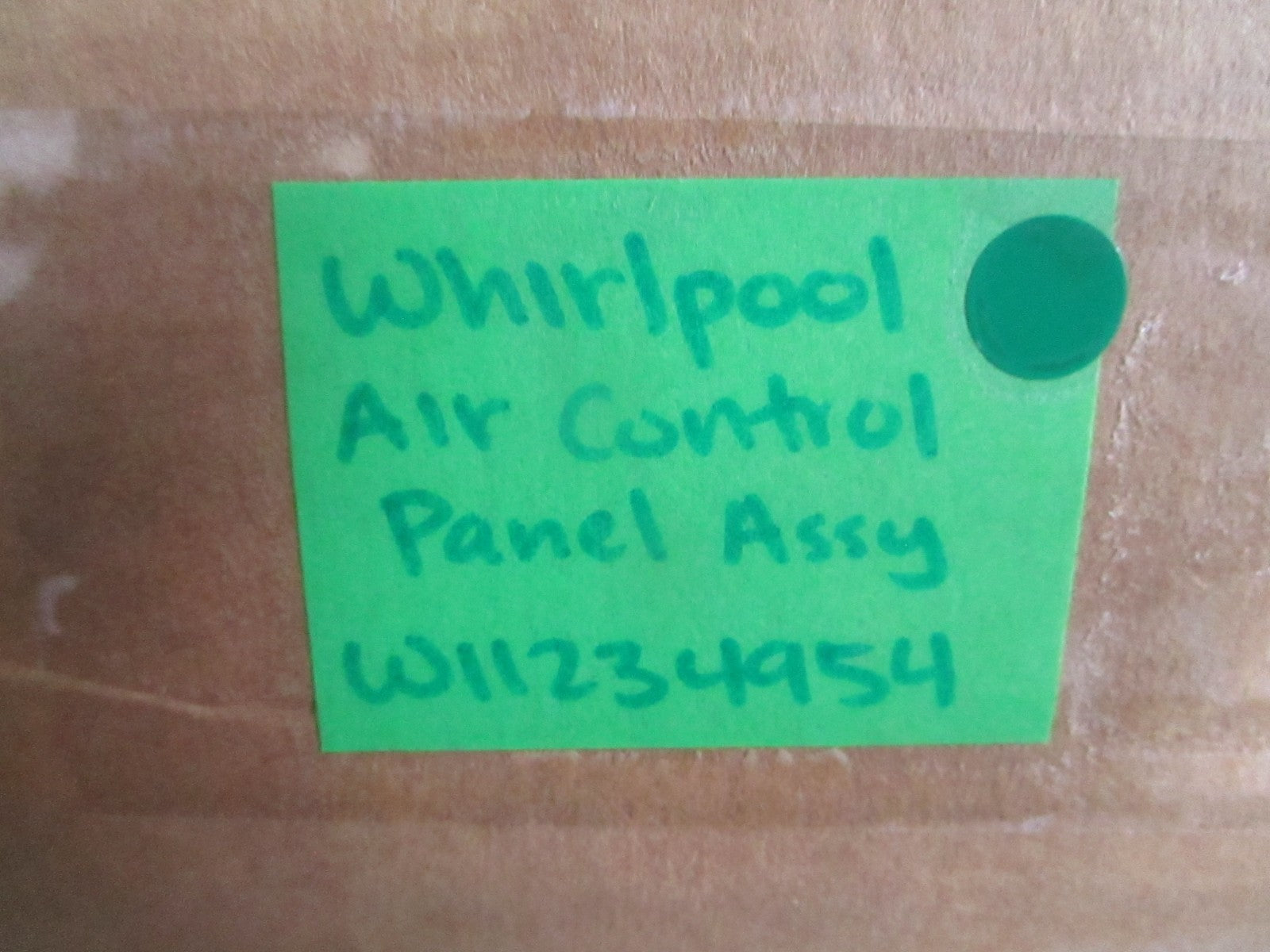 NEW OEM W11234954 Whirlpool Air Control Panel Assy 0820