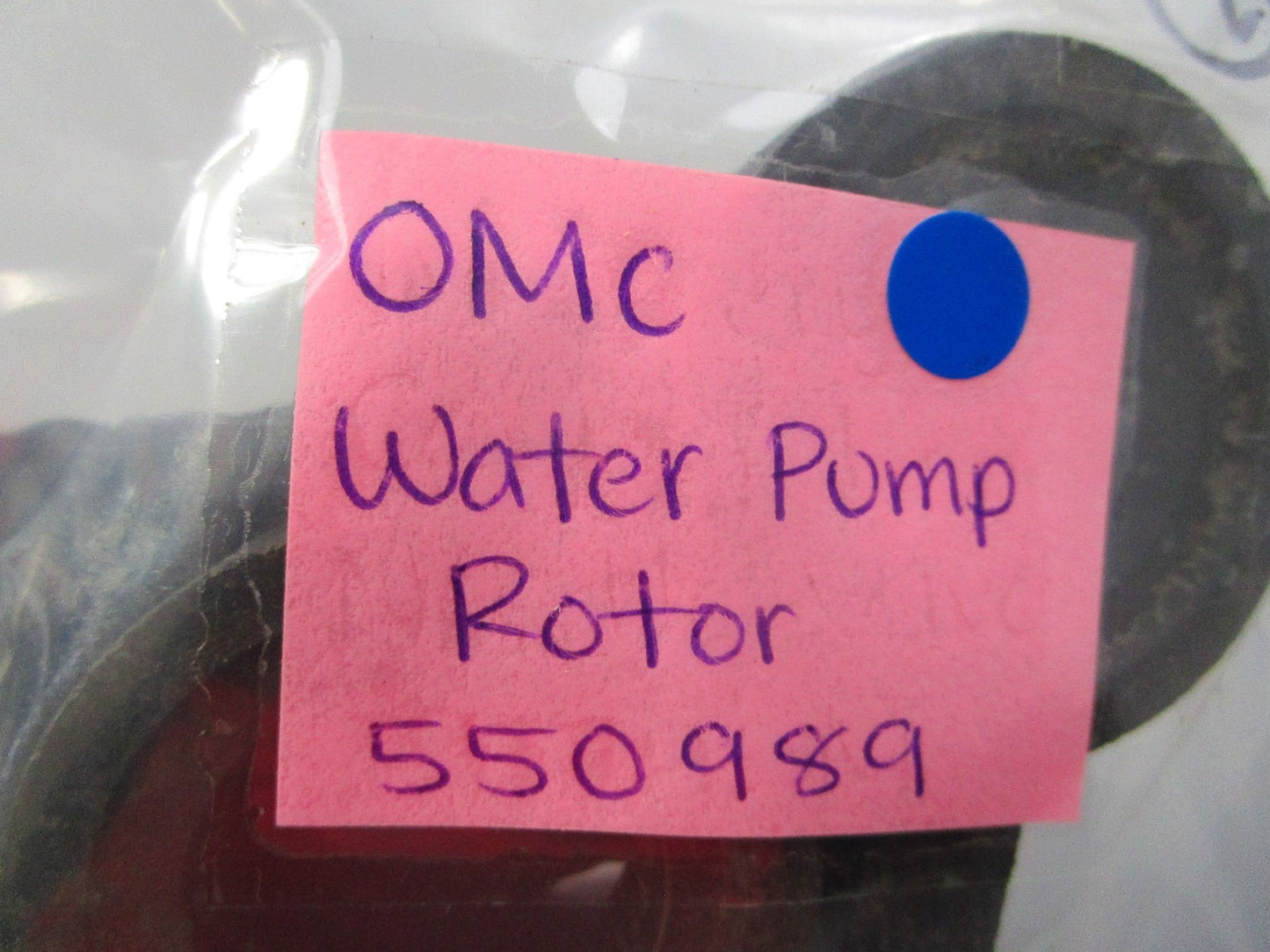 NEW OEM 550989 0550989 OMC Johnson Evinrude Water Pump Rotor 0810