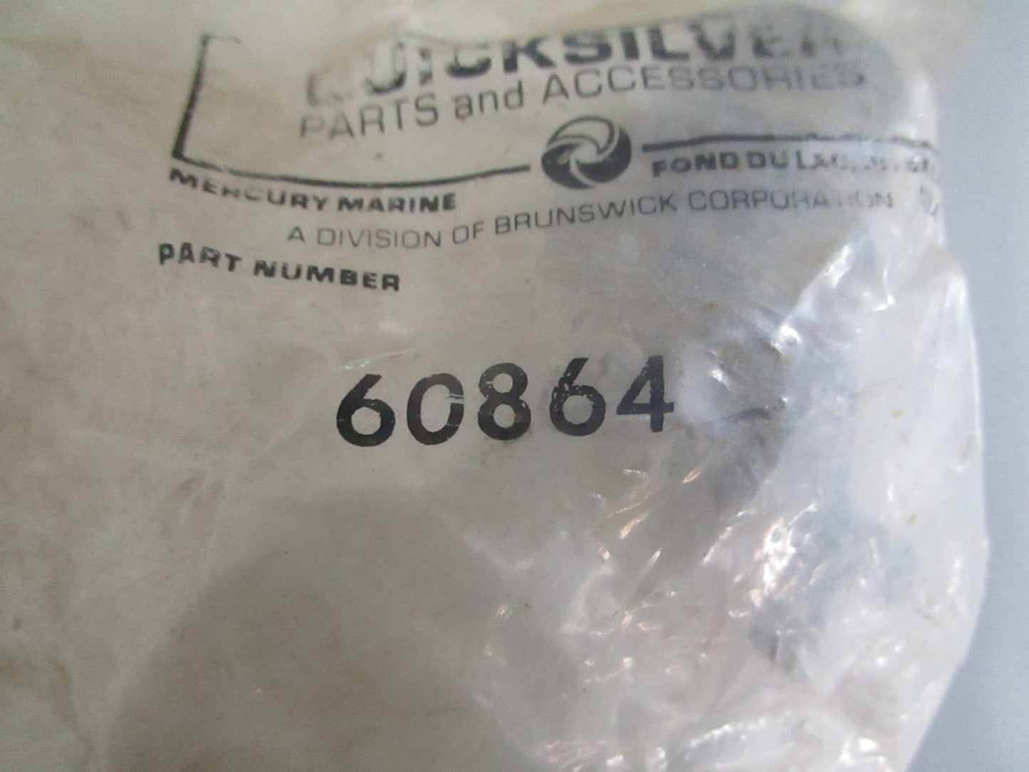 Mercury Quicksilver 60864 Outboard Lever NOS Genuine Factory Part NEW OEM 0820