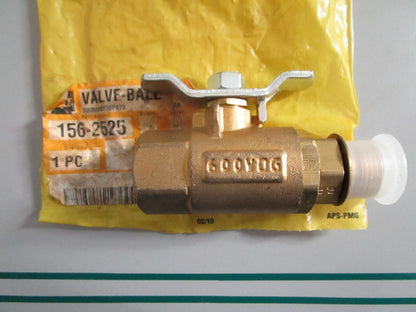 NEW OEM 156-2525 CAT Ball Valve 0820