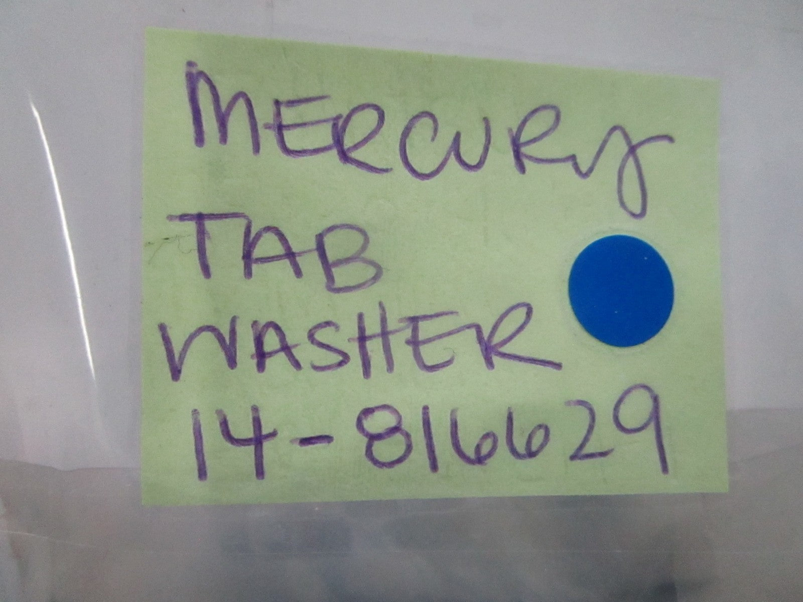 *NEW OEM* 0810 Mercury Quicksilver Tab Washer 14-816629