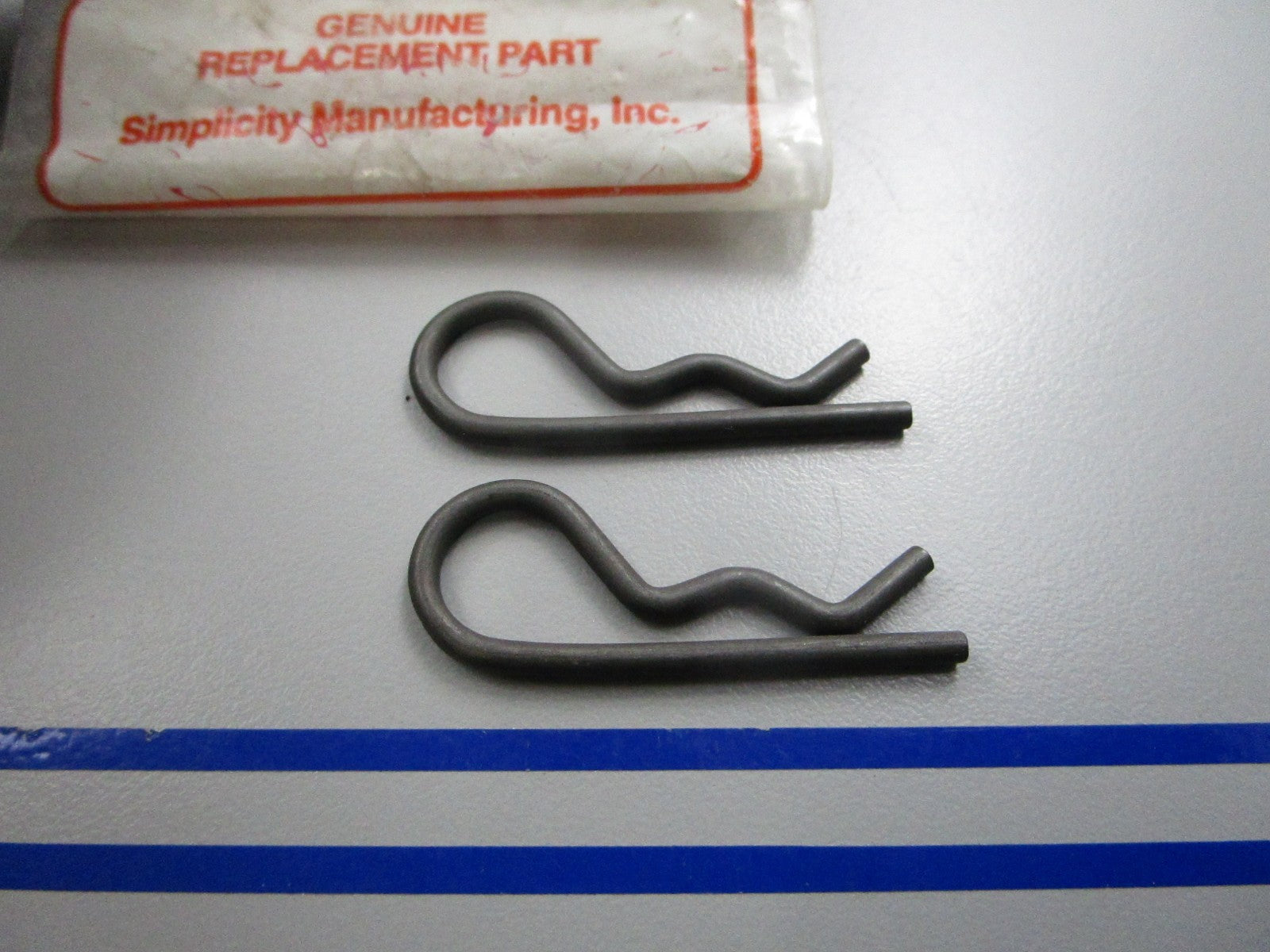 *NEW OEM* (LOT OF 2) 0810 Simplicity Hitch Pin Clip 1960074