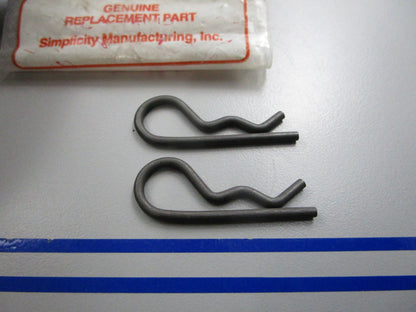 *NEW OEM* (LOT OF 2) 0810 Simplicity Hitch Pin Clip 1960074