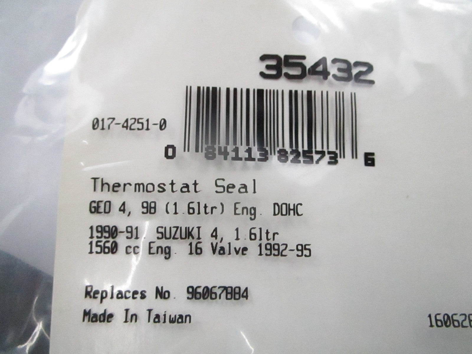 *NEW* 0810 Fel-Pro Thermostat Seal 35432