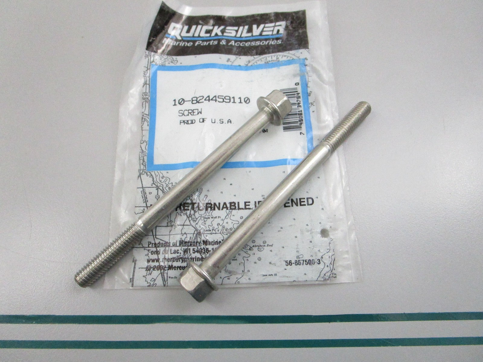 Mercury Quicksilver NEW OEM Screw 10-824459110 NOS (LOT OF 2) 0810