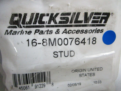 *NEW OEM* 0810 Mercury Quicksilver Stud 16-8M0076418